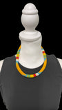 Unique African Massai Zulu Beaded Chocker Necklace
