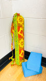 Handcrafted Yoga Bag with African Flair