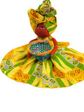 Afia Kente print Candy Bowl Catch-All Basket Doll