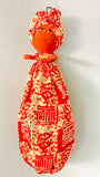 Bisi Batik Handmade African Plastic Bag Lady Holder