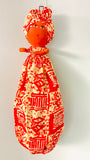 Bisi Batik Handmade African Plastic Bag Lady Holder