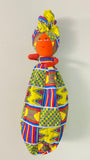 Bisi Handmade African Plastic Bag Lady Holder