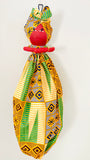 Bisi Gold Kente African Bag Lady