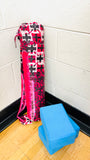 African Tie Dye Print Yoga Mat Bag