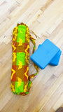 Handcrafted Yoga Bag with African Flair