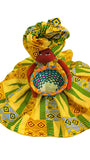 Afia Kente print Candy Bowl Catch-All Basket Doll