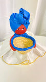 Zeta Phi Beta Soro Afia Candy Bowl Catch-All Basket Doll