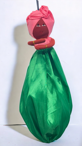 AKA Soro Bisi African plastic bag lady holder doll
