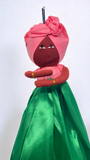 AKA Soro Bisi African plastic bag lady holder doll