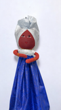 Zeta Phi Beta Soro Bisi African plastic bag lady holder doll