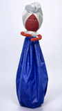 Zeta Phi Beta Soro Bisi African plastic bag lady holder doll