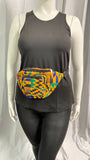 Kente Print Fanny Waist Pack