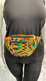 Kente Print Fanny Waist Pack