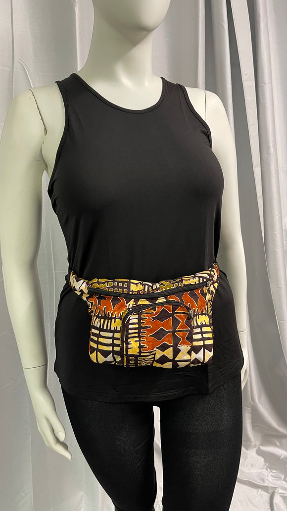 African Print Ankara Fanny Waist Bag