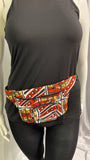 Unlined African Print Ankara Fanny Waist Bag