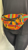 Vibrant African Kente Print Fanny Waist Pack
