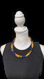Handmade Massai Zulu Beaded Chocker Necklace from Africa