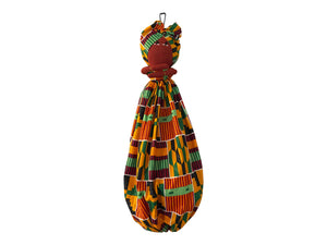 Bisi Handmade African Plastic Bag Lady Holder