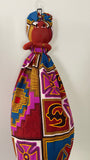 Handmade African Plastic Bag Lady Holder