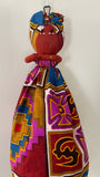 Handmade African Plastic Bag Lady Holder
