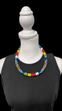 Statement African Massai Zulu Beaded Chocker Necklace