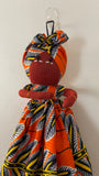 Handmade African Plastic Bag Lady Holder