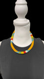 Unique African Massai Zulu Beaded Chocker Necklace