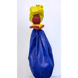 SigmaGamma Rho Soro Bisi African plastic bag lady holder doll
