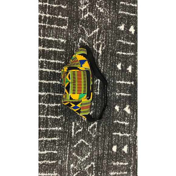 African Kente print Fanny pack bumbag