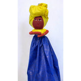 SigmaGamma Rho Soro Bisi African plastic bag lady holder doll