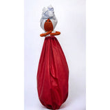 Delta Sigma Theta Soro Bisi African plastic bag lady holder doll