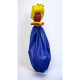 SigmaGamma Rho Soro Bisi African plastic bag lady holder doll