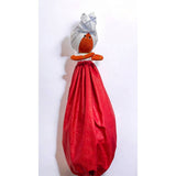 Delta Sigma Theta Soro Bisi African plastic bag lady holder doll