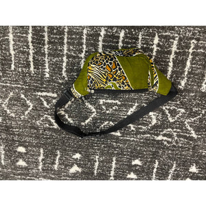 Kente Fabric Hip Pouch for Your Essentials