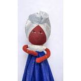 Zeta Phi Beta Soro Bisi African plastic bag lady holder doll