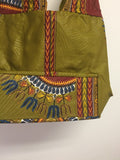 African Dashiki Print Bag Tote Purse