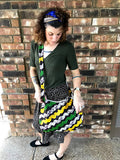 Ankara African Print Sling Bag