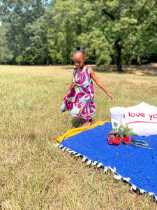 Girl’s Ankara Printed Summer Dress