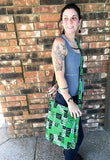 Cross-body Ankara Messenger Bag