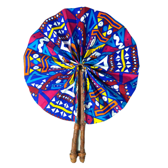 African Ankara Fan