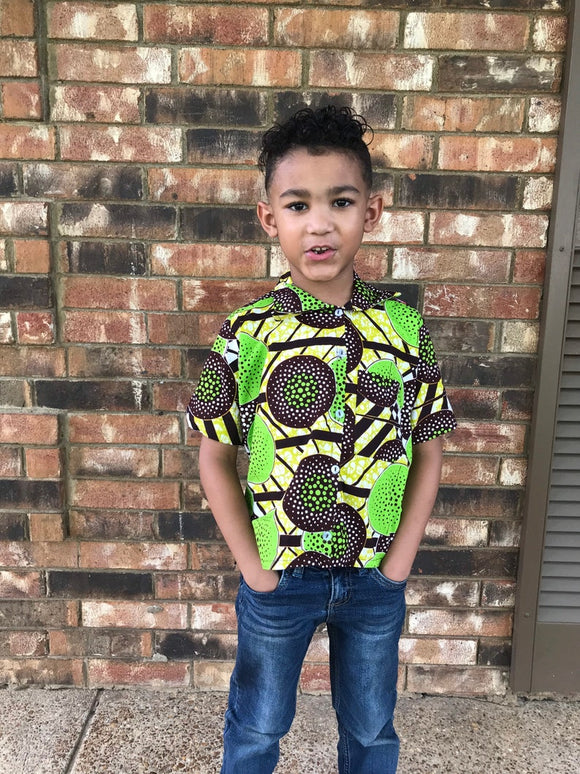 Boys button down shirt