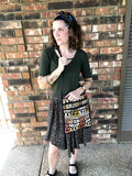 Ankara African Print Sling Bag