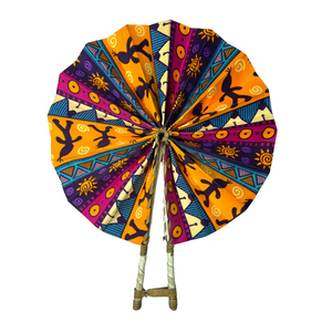 African Ankara Fan
