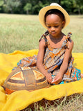 Girl’s Ankara Printed Summer Dress
