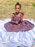 Girl’s Ankara Printed Summer Dress