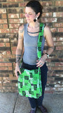 Cross-body Ankara Messenger Bag