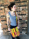 Cross-body Ankara Messenger Bag
