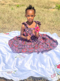 Girl’s Ankara Printed Summer Dress