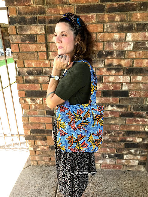 Ankara African Print Shoulder Bag