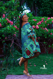 YAYI African print-off shoulders swing dress